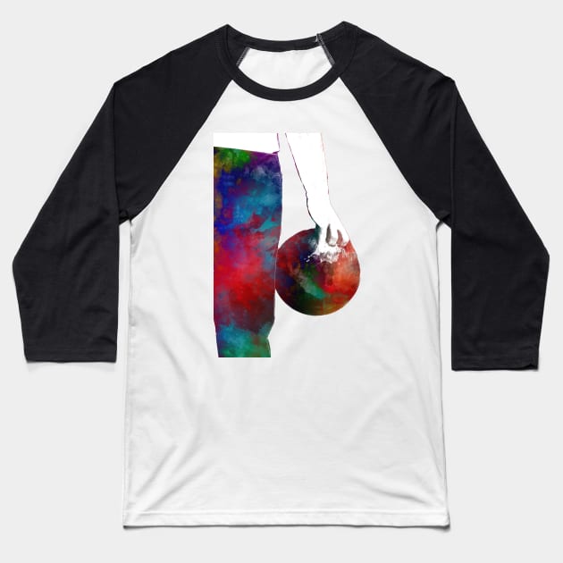 Bowling sport art #bowling #sport Baseball T-Shirt by JBJart